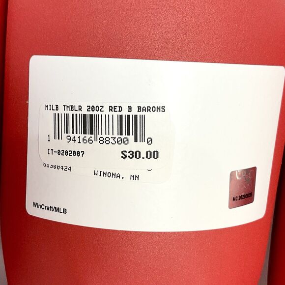 Birmingham Barons Minor League Baseball Travel Tumbler Cup New Lot of 3 Metal - Picture 3 of 7